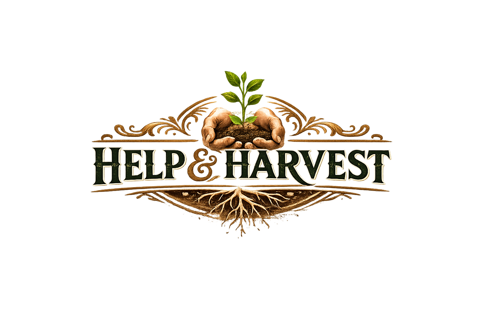 Help & Harvest logo
